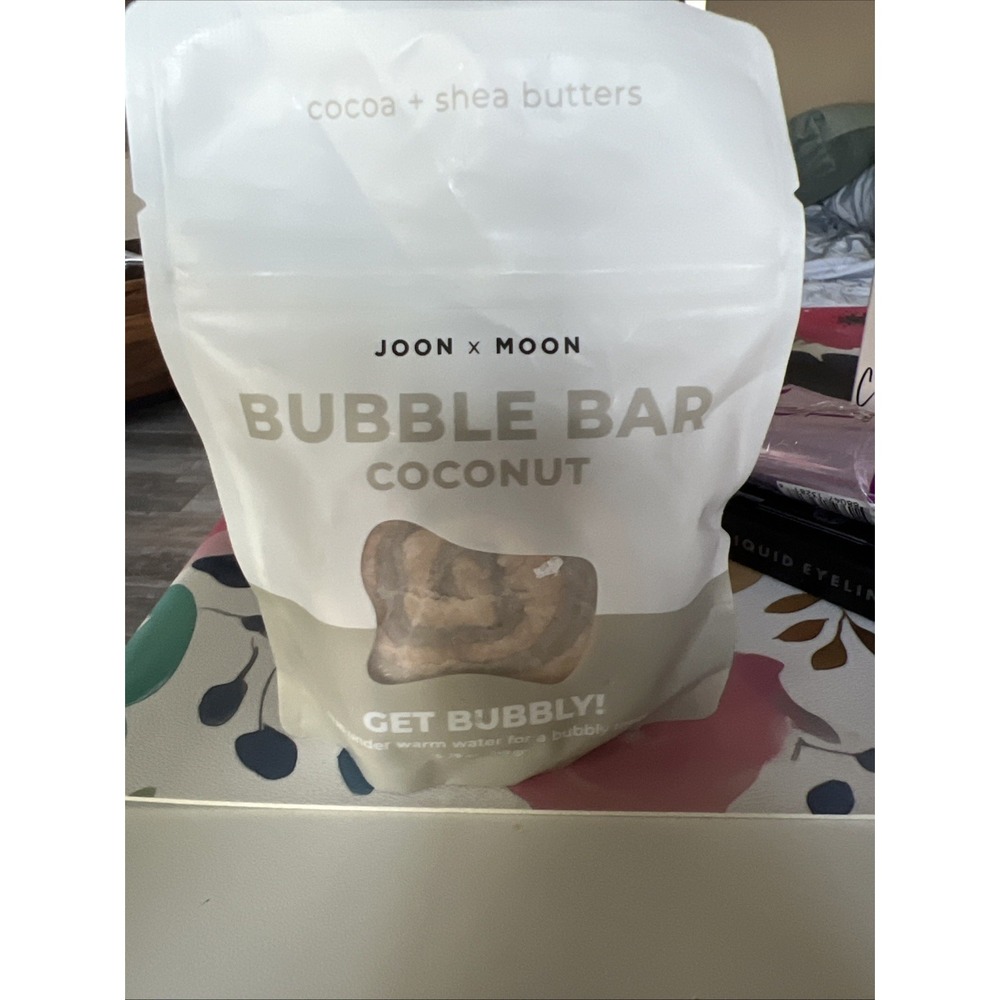 BRAND NEW Joon X Moon Coconut Bubble Bar -A Bubbly Treat For Bath Or Shower!